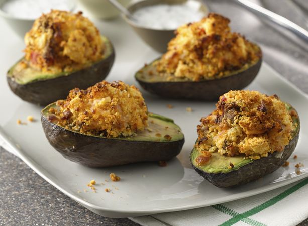 Stuffed and Baked Avocados