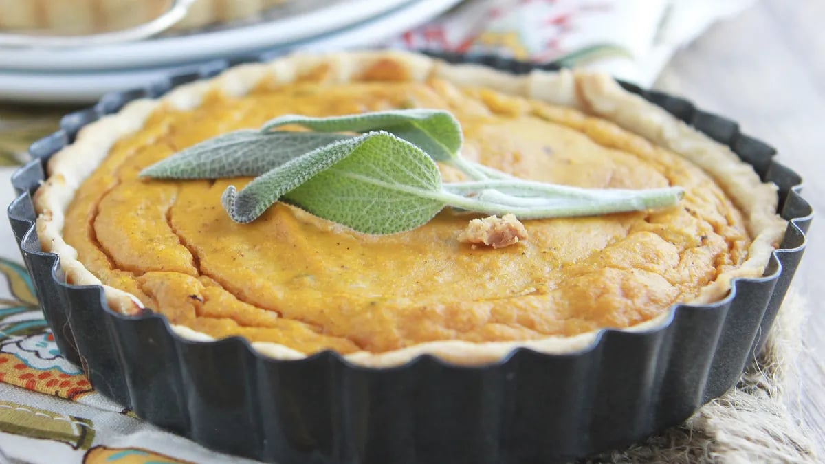 Savory Pumpkin Baby Pies