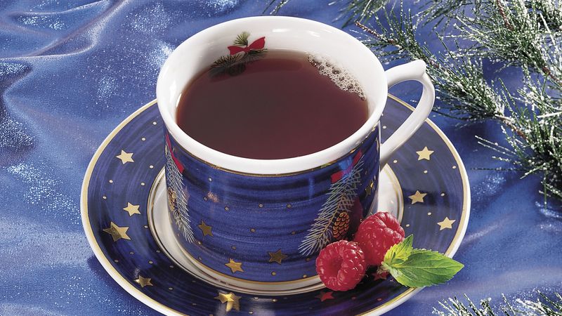 Cranberry-Raspberry Ginger Tea