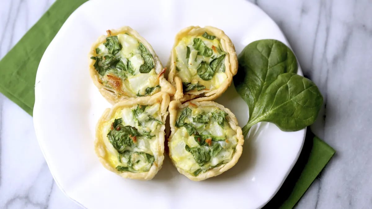 4-Leaf Clover Spinach Pie