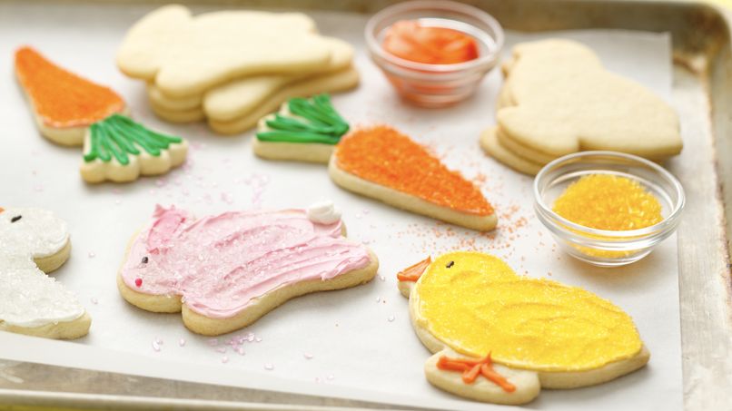 Easter Cutout Cookies