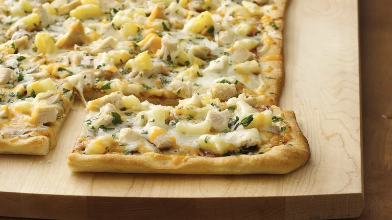 Tropical Chicken Pizza