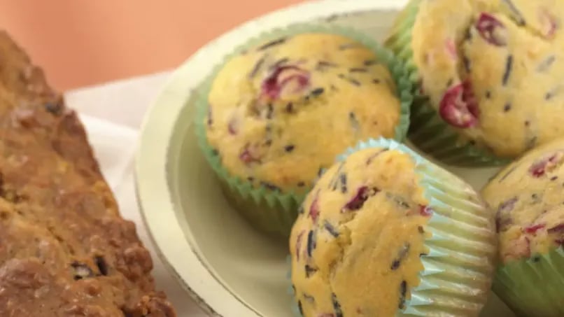 Wild Rice-Corn Muffins