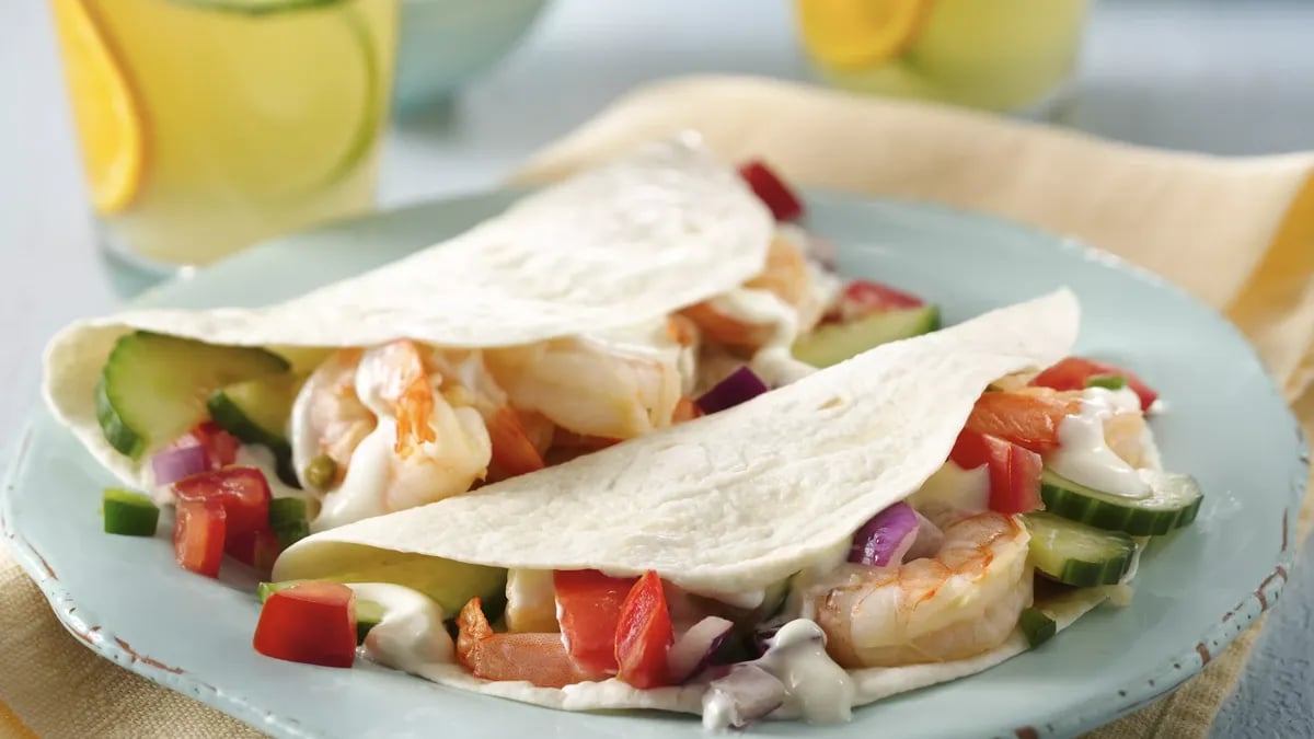 Skinny Citrus Shrimp Tacos