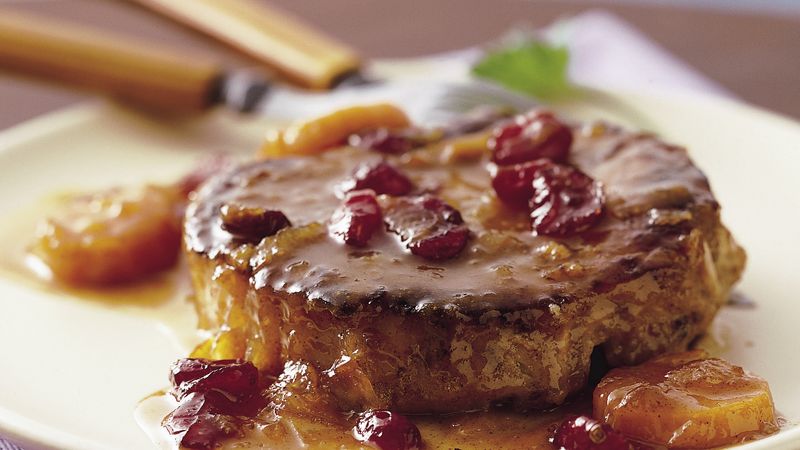 Spicy Orange Pork Chops Recipe - BettyCrocker.com