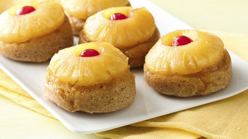 Gluten-Free Mini Pineapple Upside Down Cakes