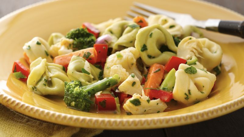 Easy Tortellini Vegetable Salad