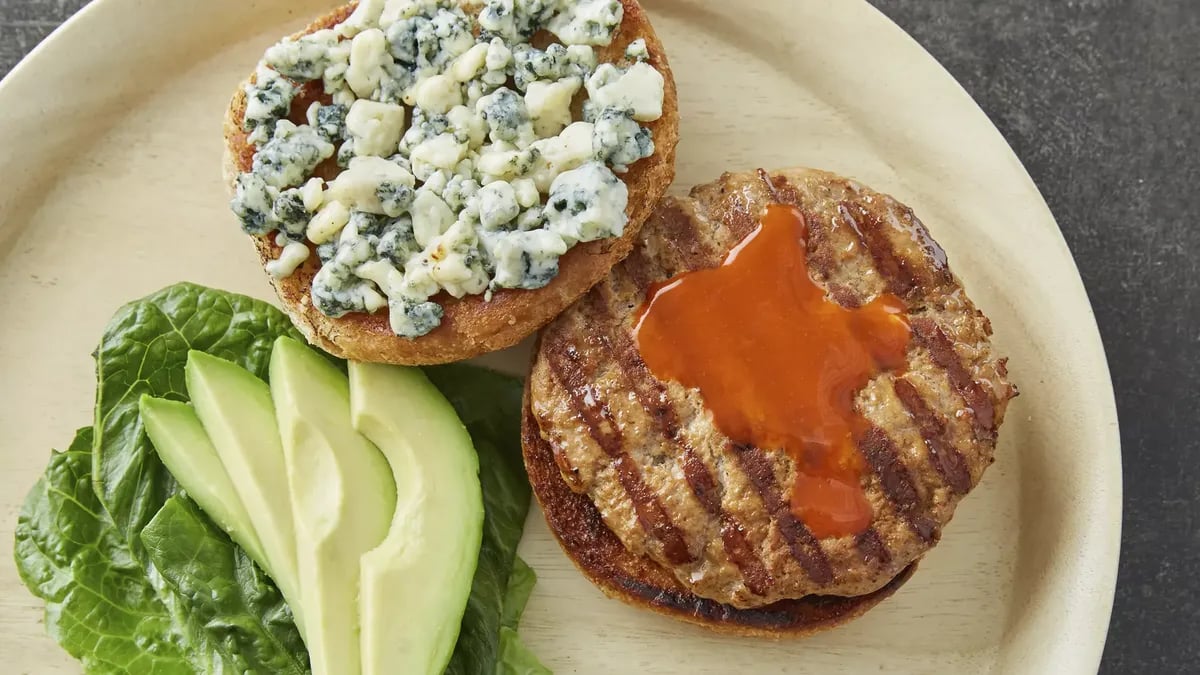 Buffalo Turkey Burgers