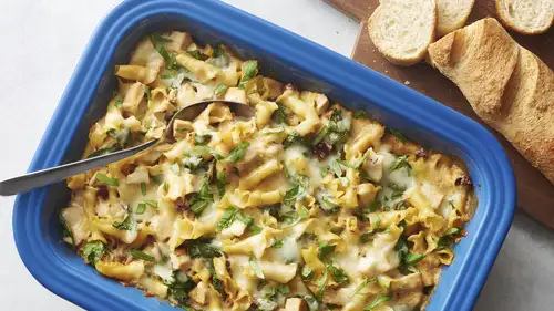 One-Pan Tuscan Chicken Pasta Bake-image