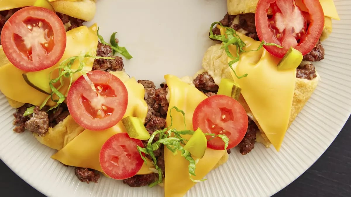 Cheeseburger Party Ring