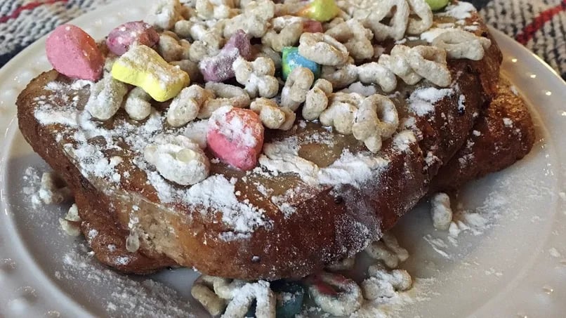 French Toast with Quinoa and Lucky Charms™