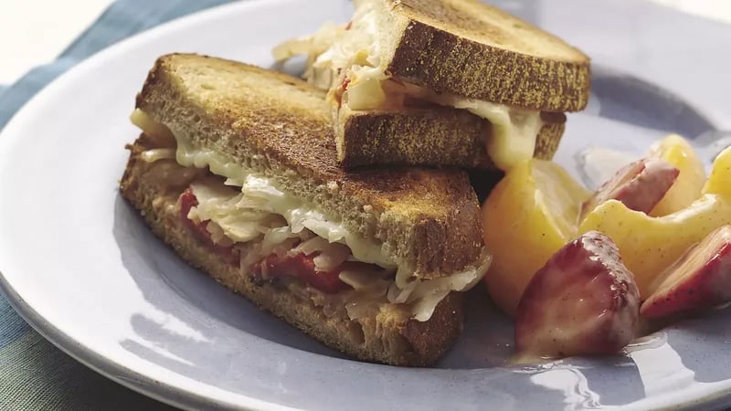 Vegetarian Reuben Sandwiches