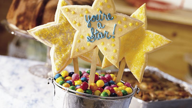Star Cookie Pops
