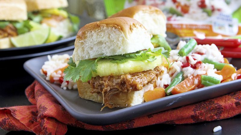 Slow-Cooker Sweet and Sour Pork Sliders