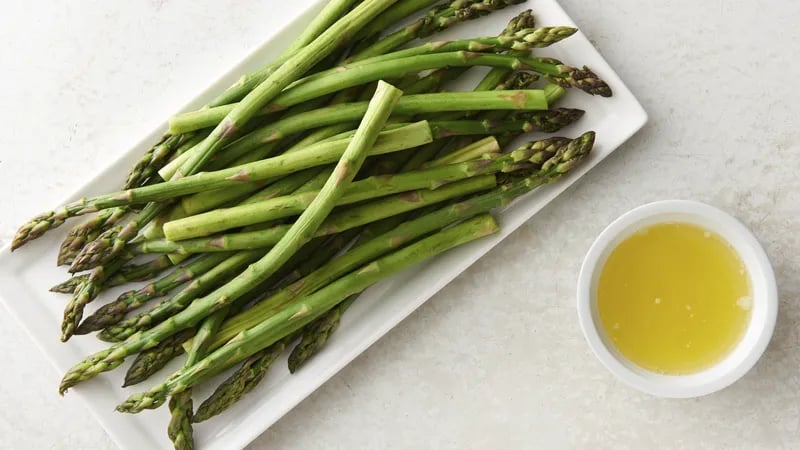 Simple Microwaved Asparagus