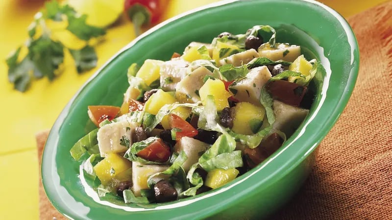 Spicy Southwestern Turkey Salad