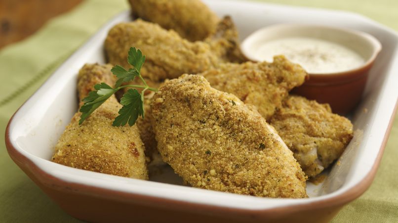 Oven-Fried Ranch Chicken