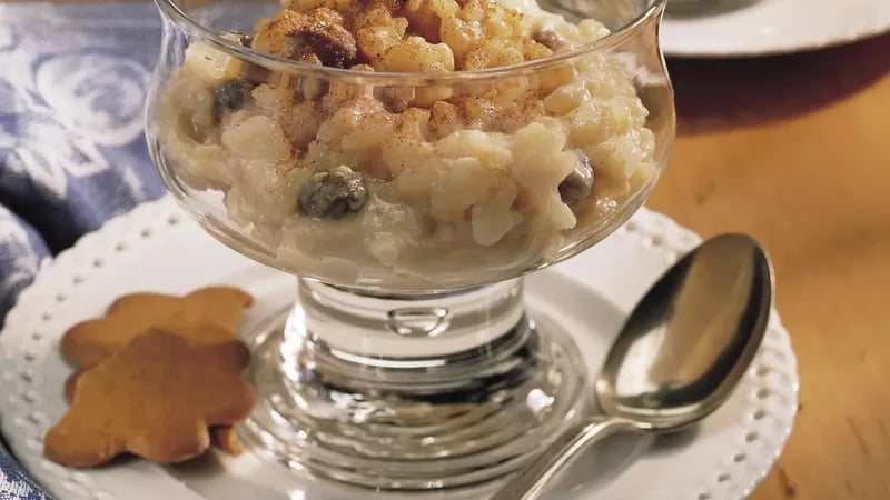 Slow-Cooker Caramel Rice Pudding