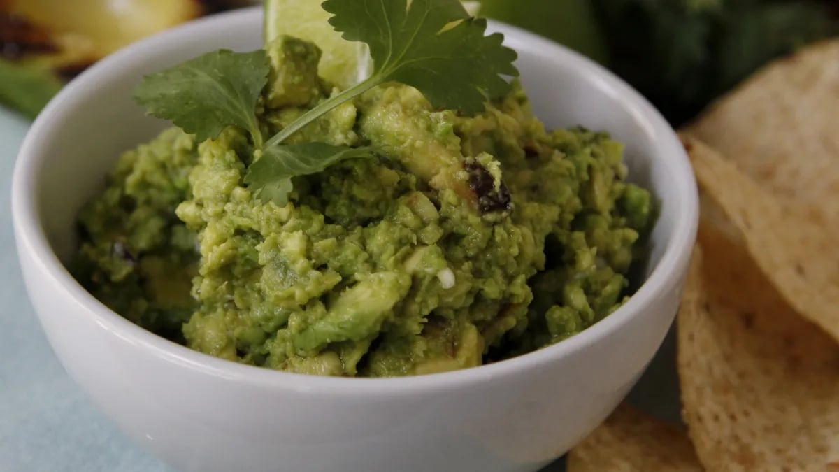 Grilled Guacamole