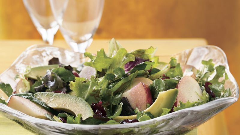 Mixed Greens with Cranberry Vinaigrette