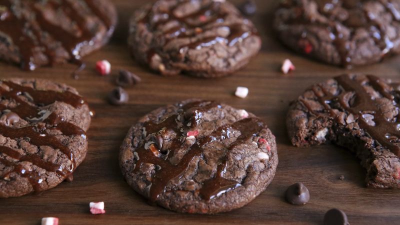 Peppermint Brownie Cookies Recipe - NYT Cooking