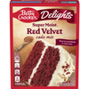 Betty Crocker Delights Super Moist Red Velvet Cake Mix, 13.25 oz