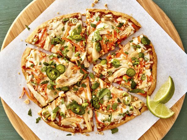 Thai Chicken Flatbread