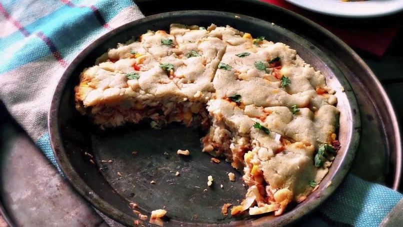 Carnitas Tamale Pie