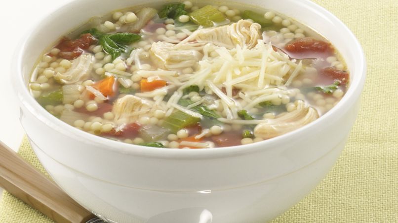 Sopa de Pastina y Pollo