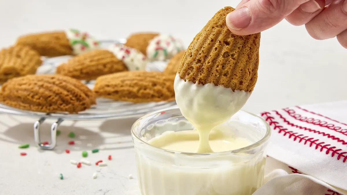 Gingerbread Madeleines