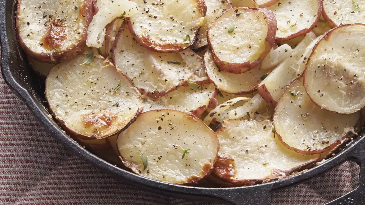 Crispy Potatoes with Fennel