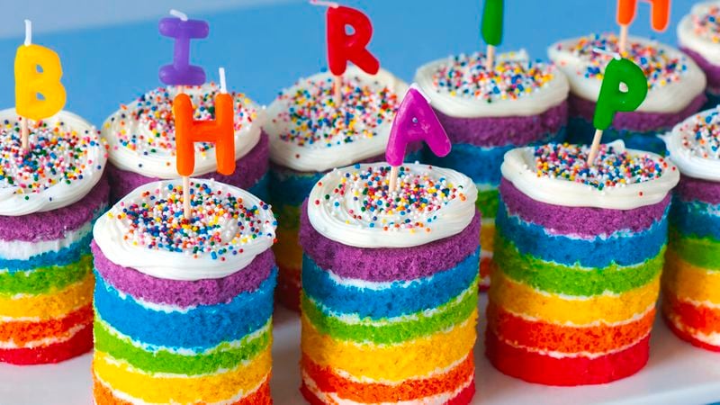 Best Of Miniature Chocolate & Rainbow Cake Decorating Ideas - Mini  Strawberry Cake