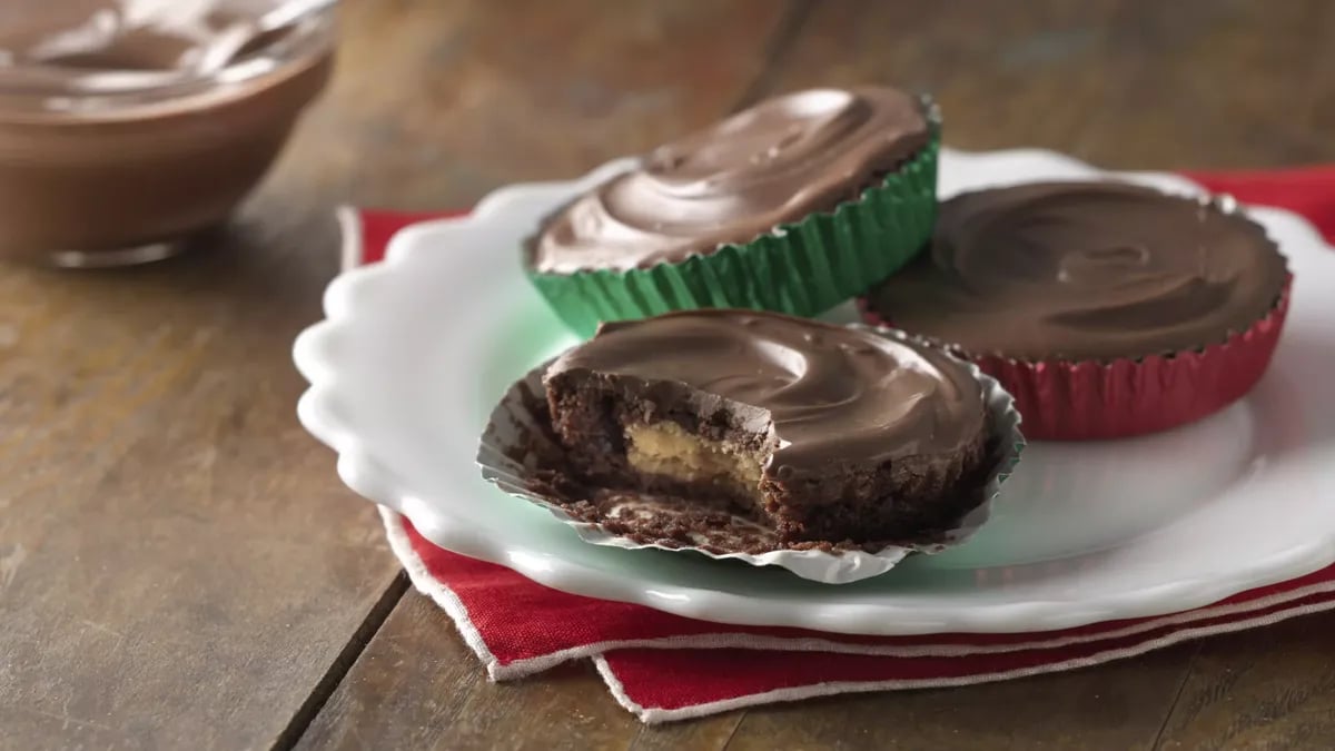 Peanut Butter Cup Brownies