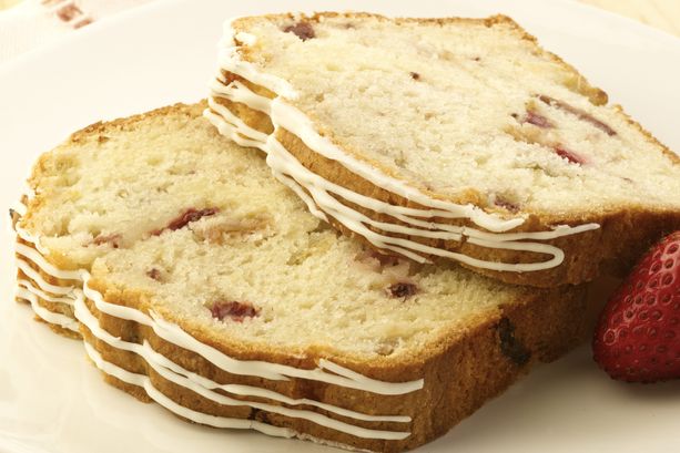 Strawberry Rhubarb Quick Bread