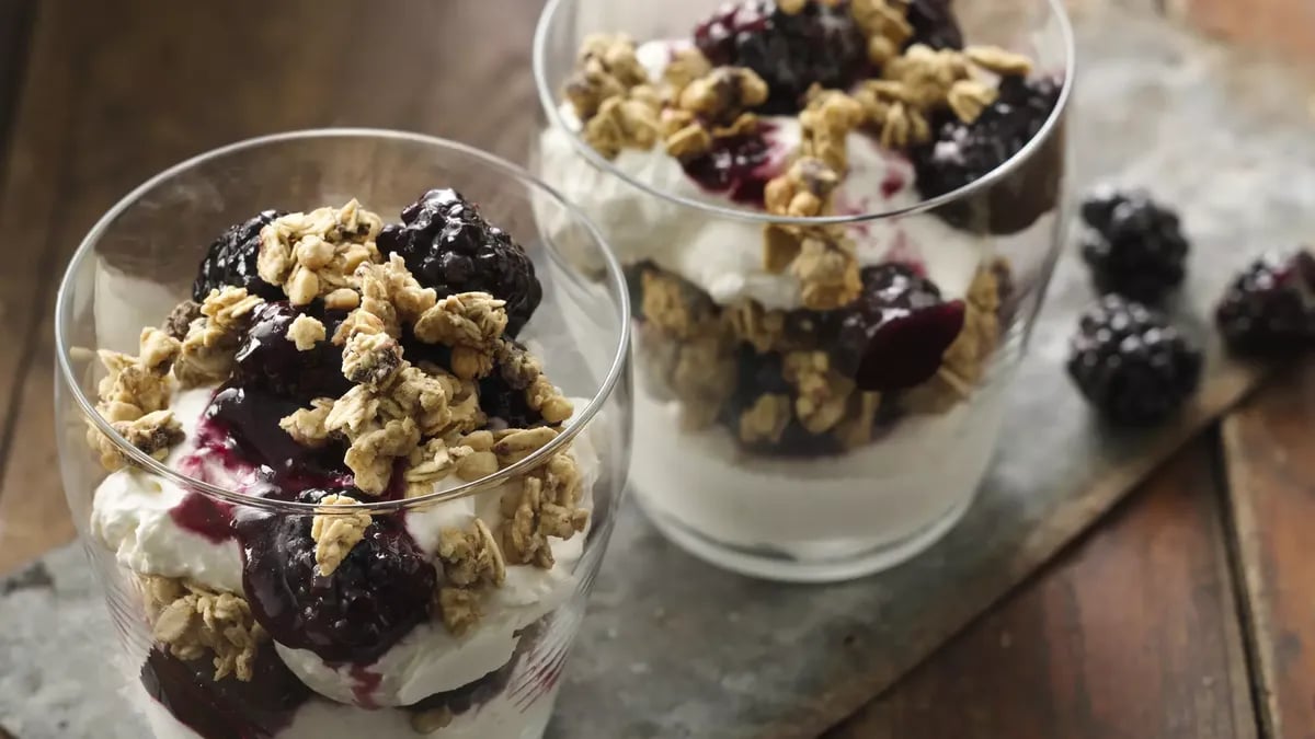 Chocolate Crunch Cheesecake Parfait 