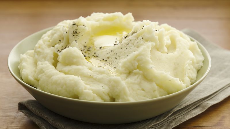 Mashed potatoes hot sale