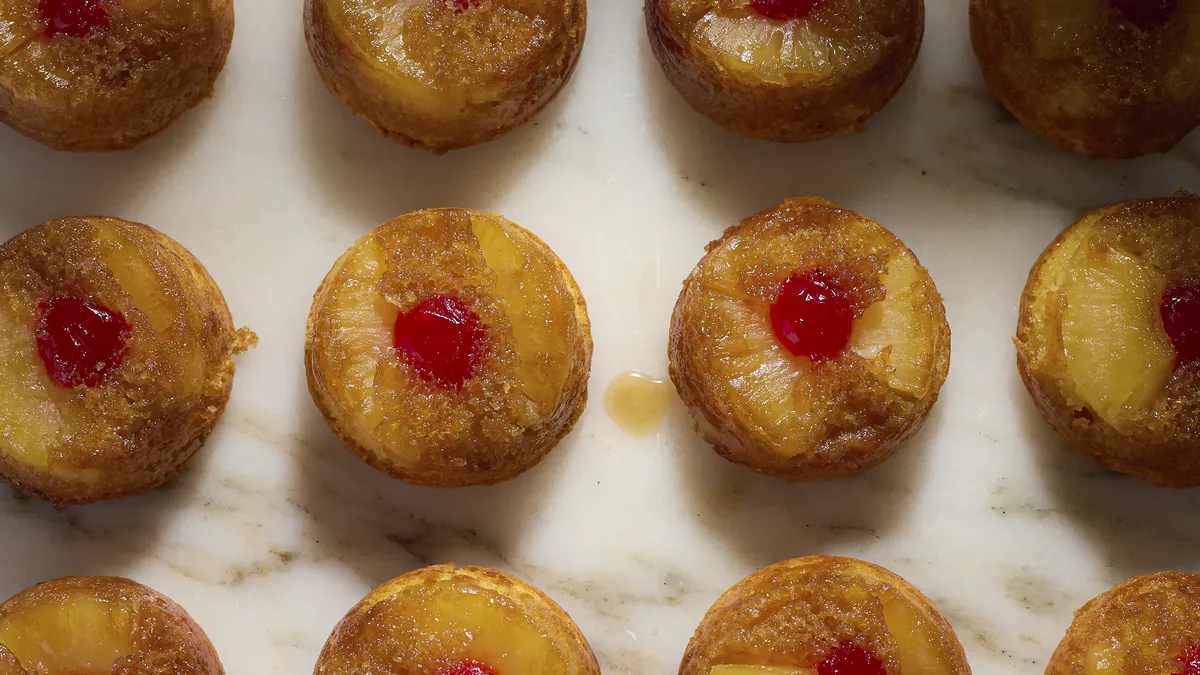 Pineapple Upside-Down Cupcakes