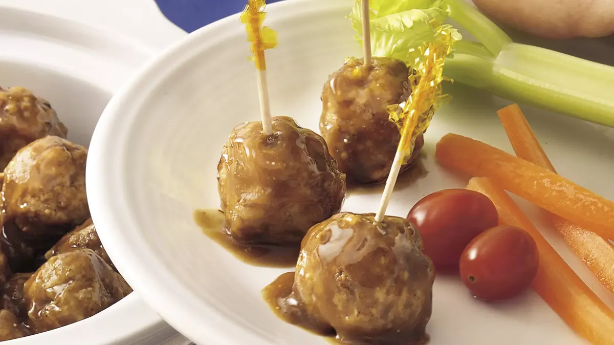 Slow-Cooker French Onion Meatballs