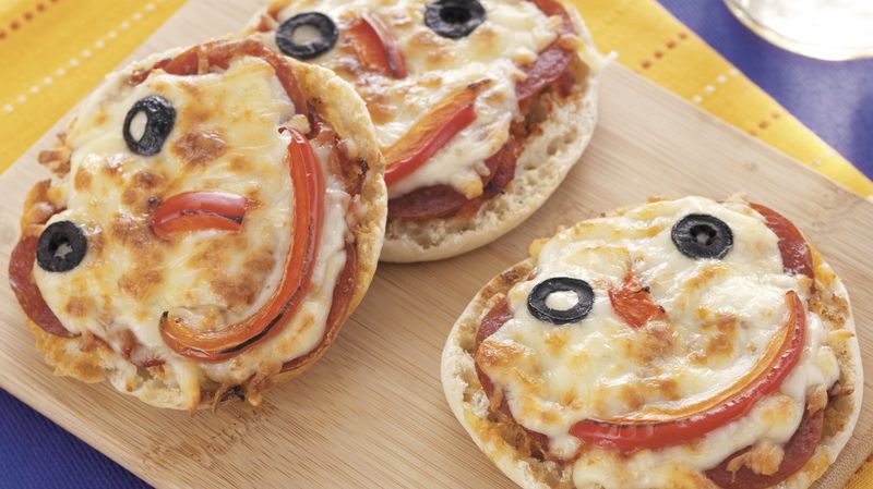Mini Monster Pizzas