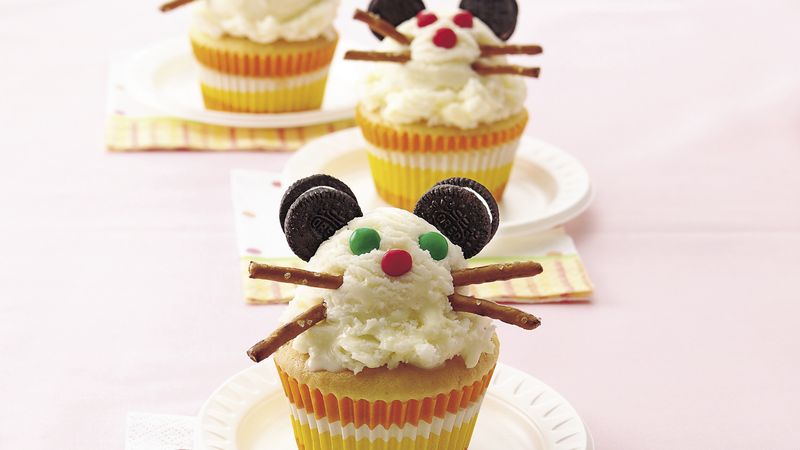 Mr. Mouse Party Cupcakes