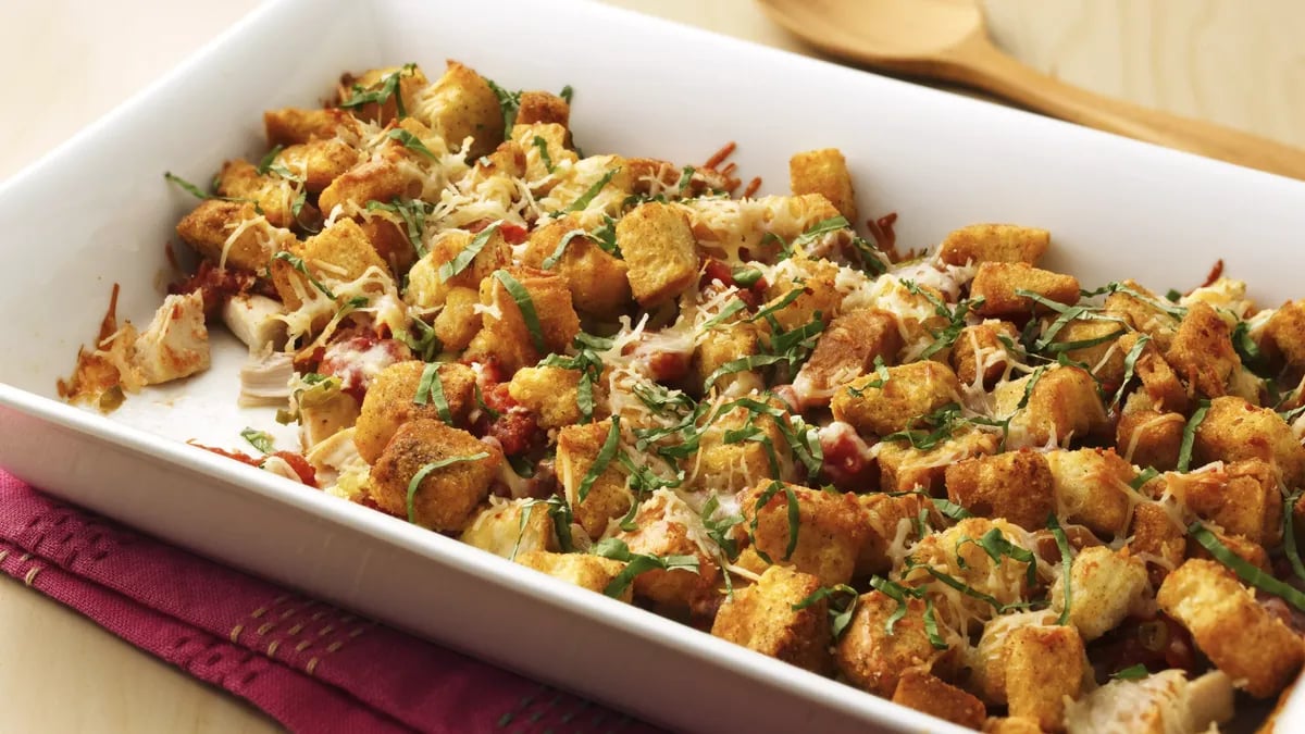 Baked Chicken Panzanella