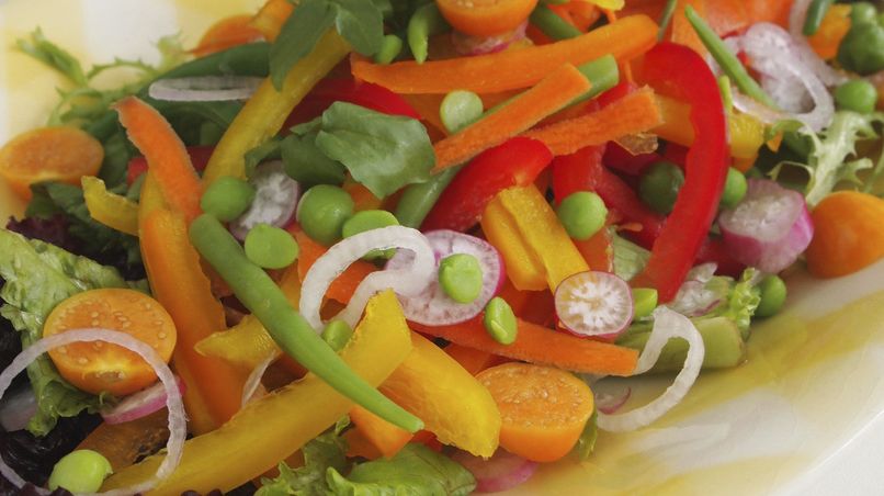 Summer Veggie Salad with Curry