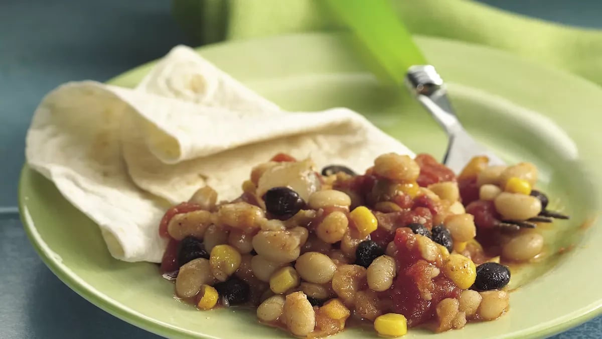 Slow-Cooker Mexican Beans