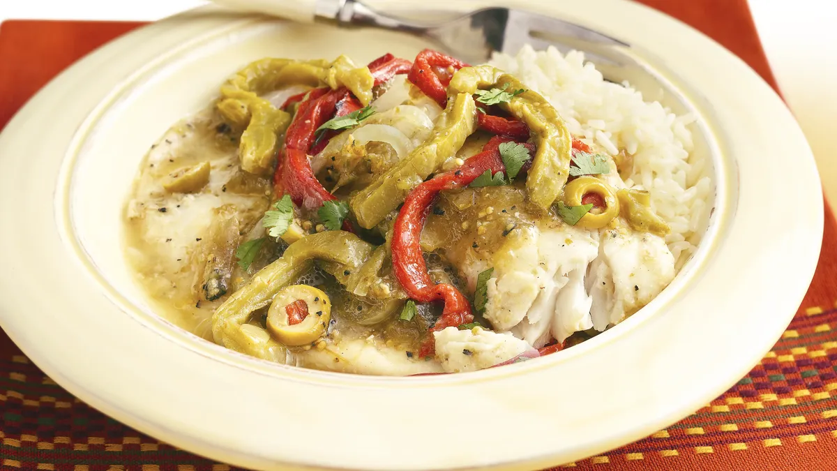 Tilapia with Green Salsa in Foil Recipe - Pillsbury.com