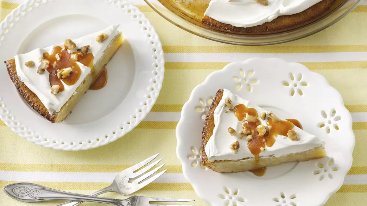 Impossibly Easy Banana Custard Pie