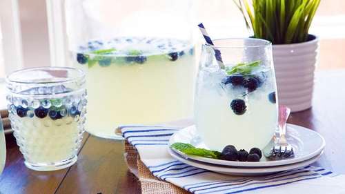 blue lemonade shower punch