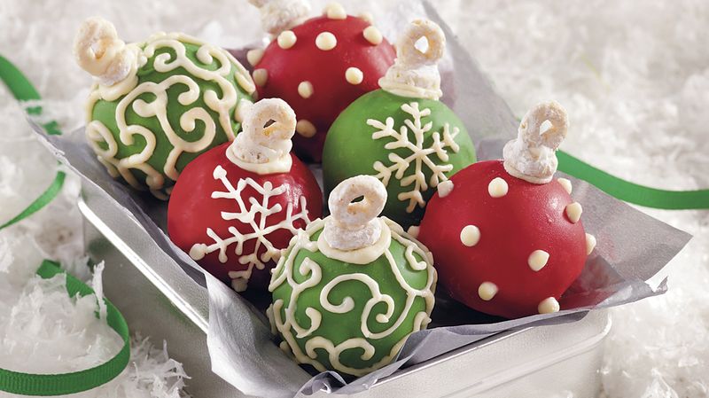 Cake Ball Ornaments