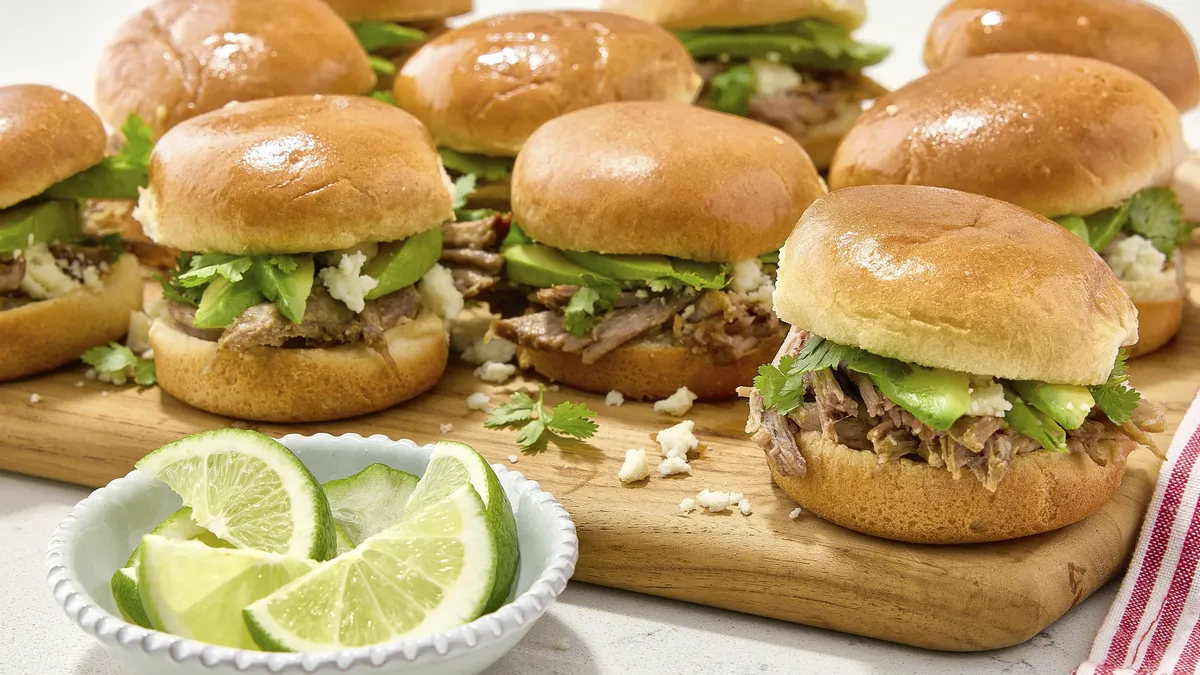 Carnitas Sliders 