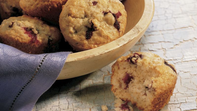 Blueberry-Oat Muffins
