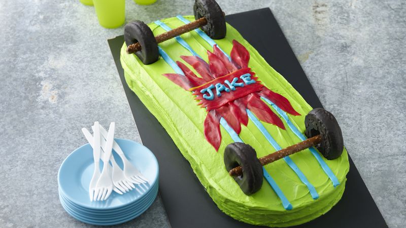 Skateboard Cake 